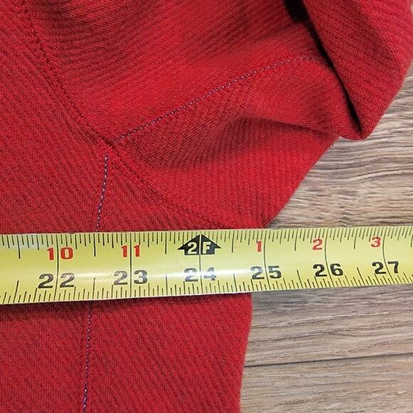 Tommy Bahama Sweater Pullover Men's Fishing Marlin Large Long Sleeve Red Orange - Picture 11 of 11